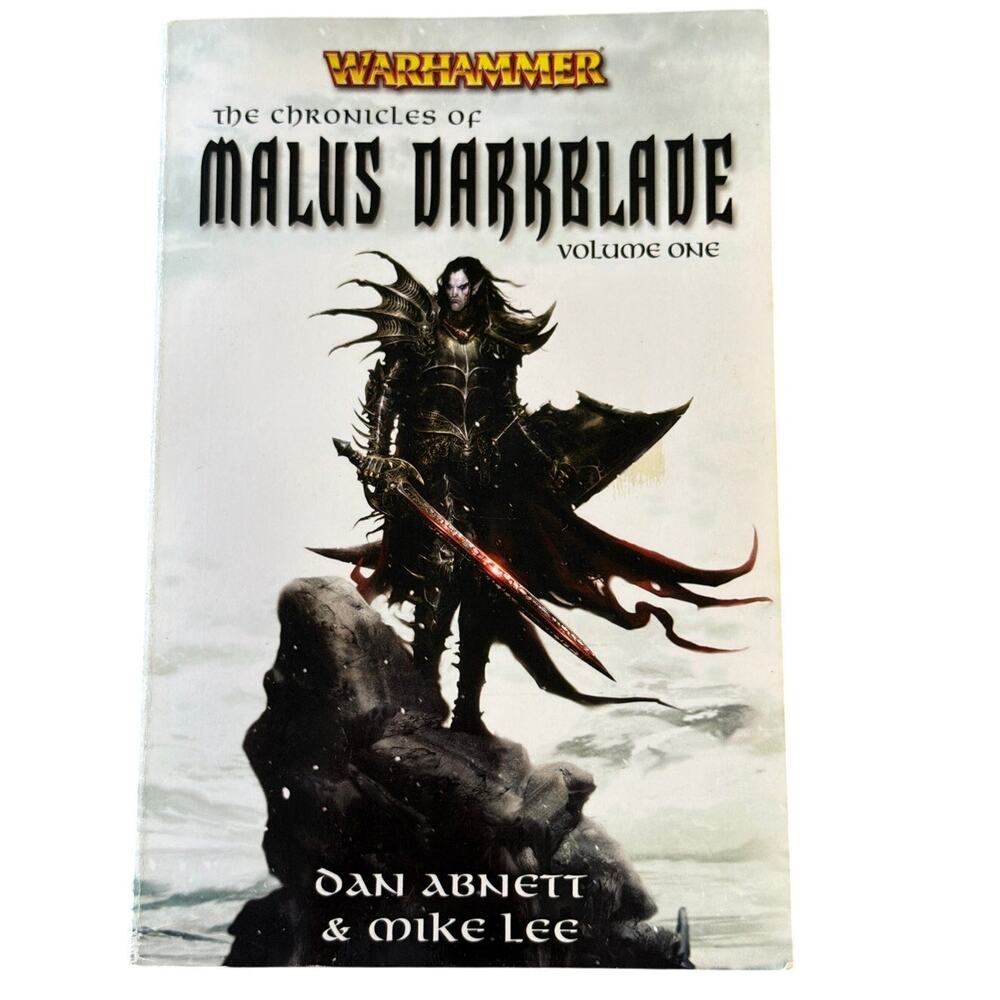 Warhammer The Chronicles of Malus Darkblade Vol. 1 paperback 2006 Dan Abnett